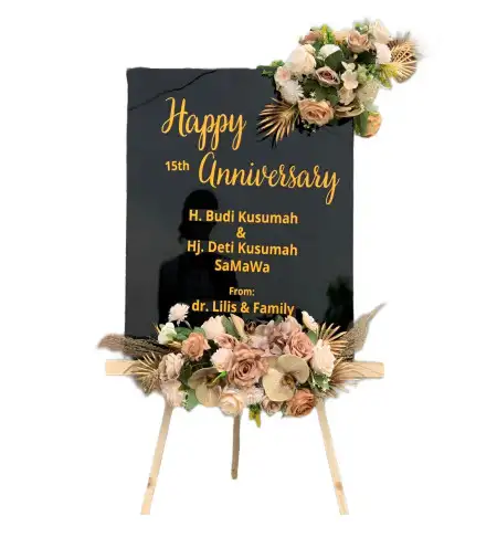 Papan Bunga Akrilik Sampit